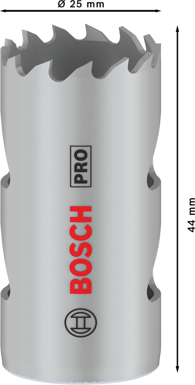 Reikäsaha Bosch PRO Multi Material 25mm kierteellinen
