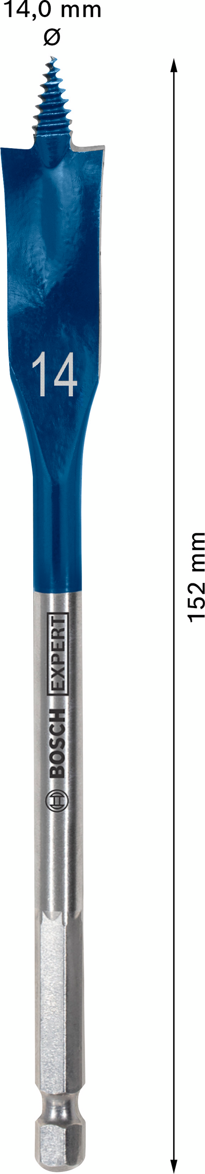 Lattapuuporanterä Bosch EXPERT Self Cut Speed 14x152mm