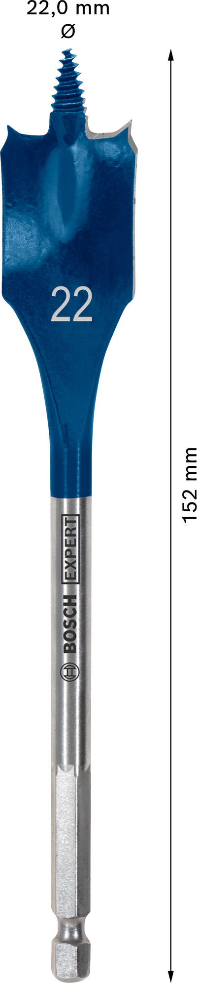 Lattapuuporanterä Bosch EXPERT Self Cut Speed 22x152mm