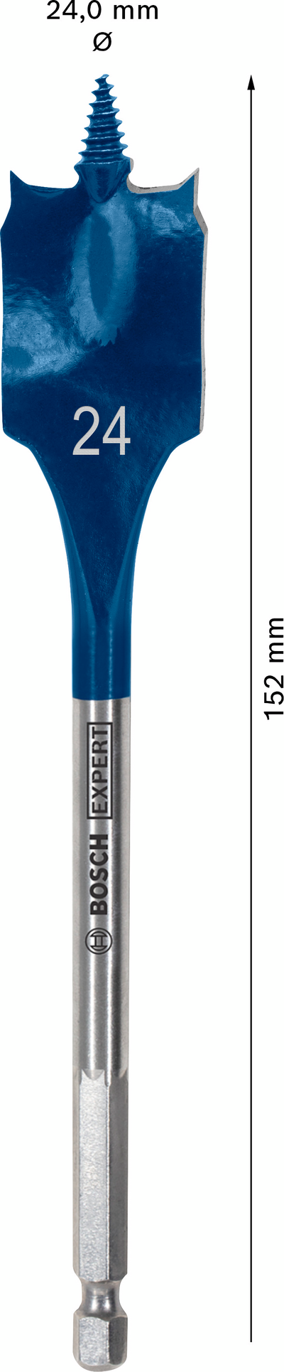 Lattapuuporanterä Bosch EXPERT Self Cut Speed 24x152mm