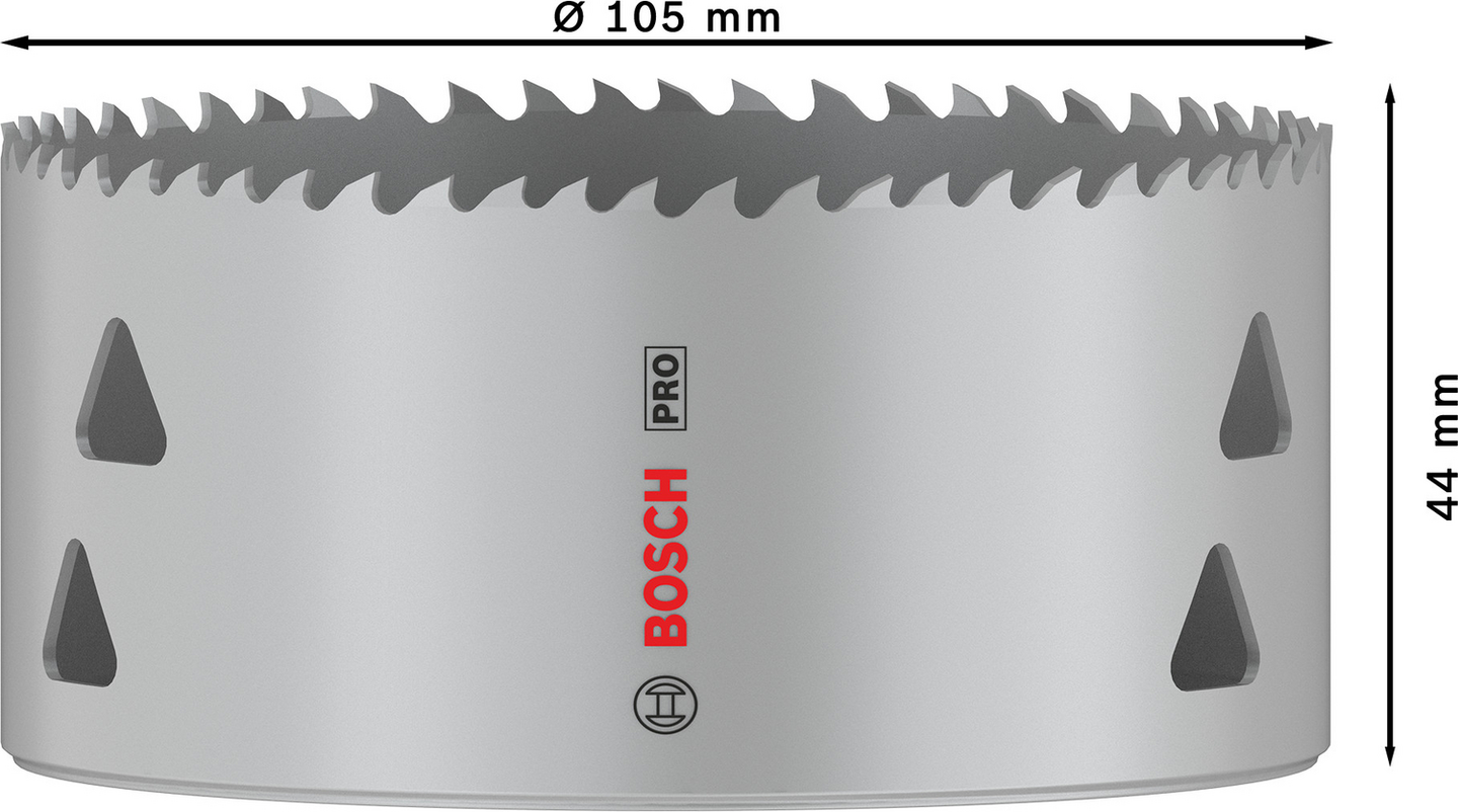 Reikäsaha Bosch PRO Multi Material 105mm kierteellinen