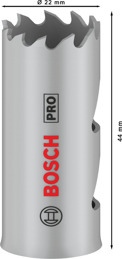 Reikäsaha Bosch PRO Multi Material 22mm kierteellinen