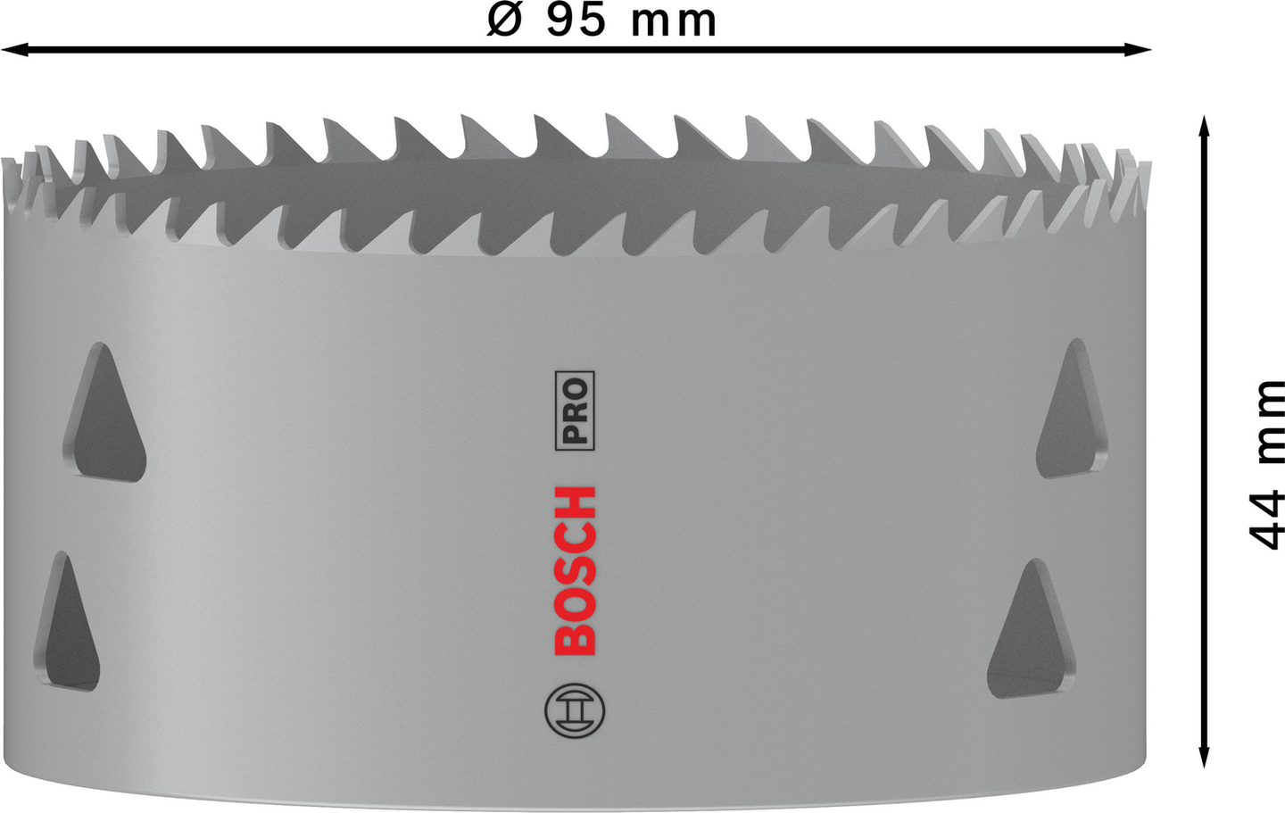 Reikäsaha Bosch PRO Multi Material 95mm kierteellinen