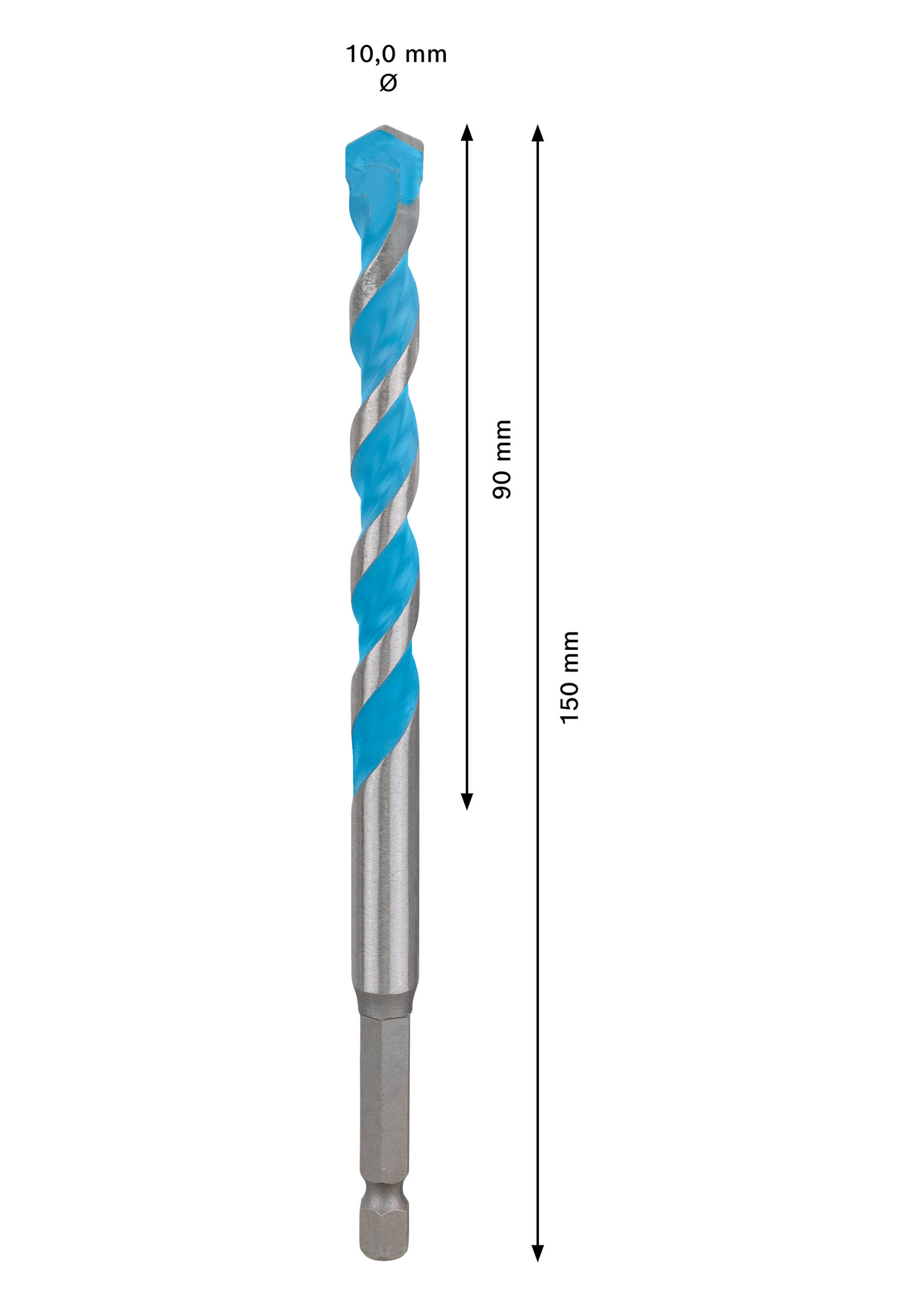 Poranterä Bosch EXPERT HEX-9 Multi Construction 10x90x150mm