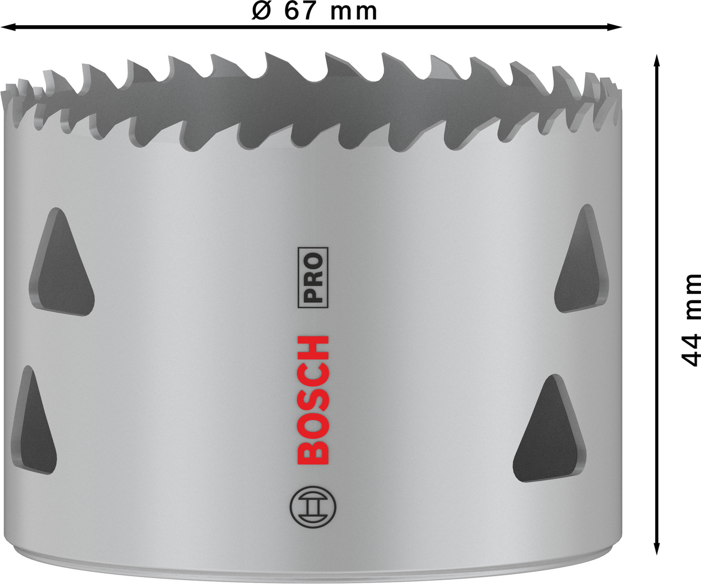 Reikäsaha Bosch PRO Multi Material 67mm kierteellinen