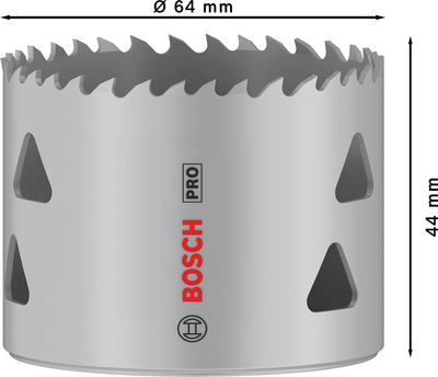 Reikäsaha Bosch PRO Multi Material 64mm kierteellinen