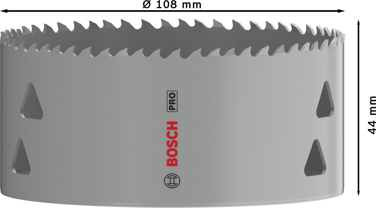 Reikäsaha Bosch PRO Multi Material 108mm kierteellinen