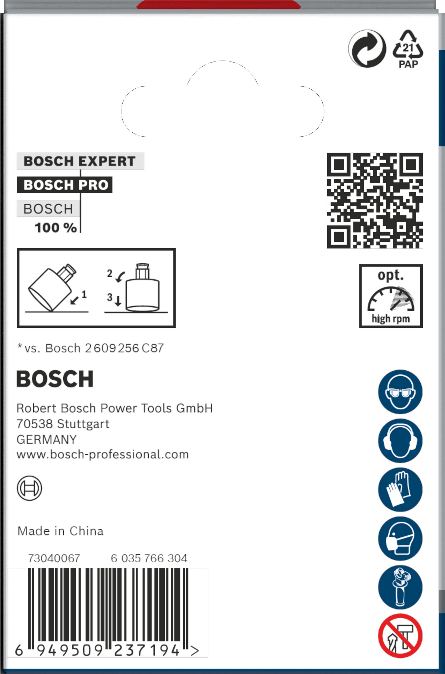 Reikäsaha Bosch PRO Tile PC Plus 65mm HS