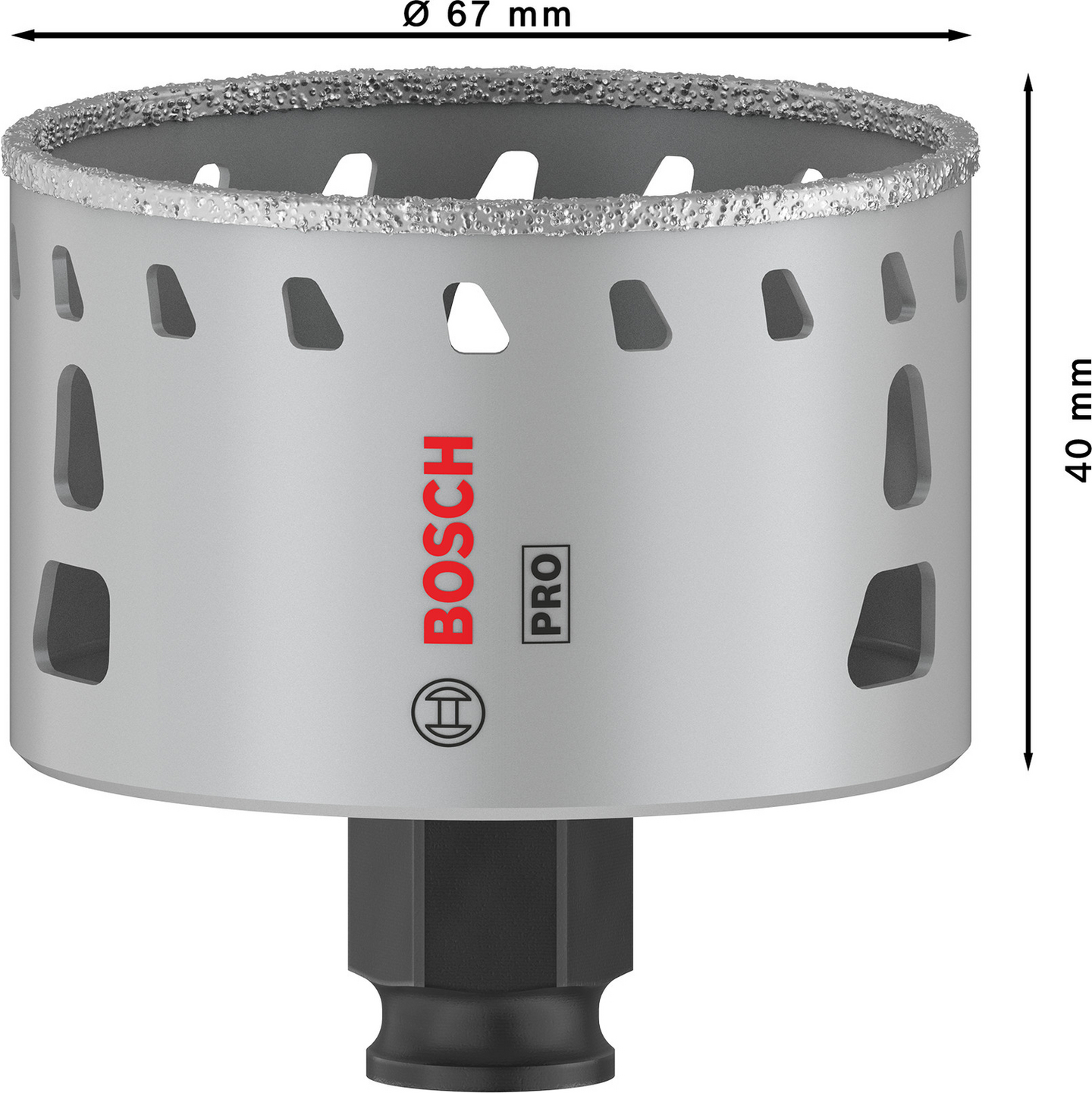 Reikäsaha Bosch PRO Tile PC Plus 67mm HS