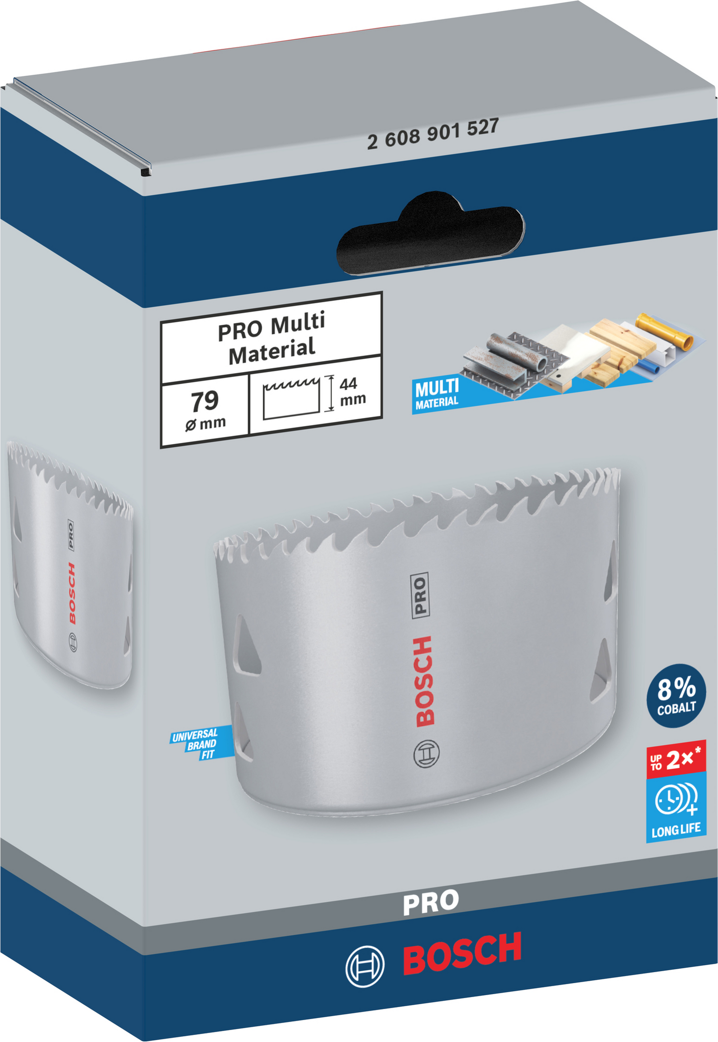 Reikäsaha Bosch PRO Multi Material 79mm kierteellinen