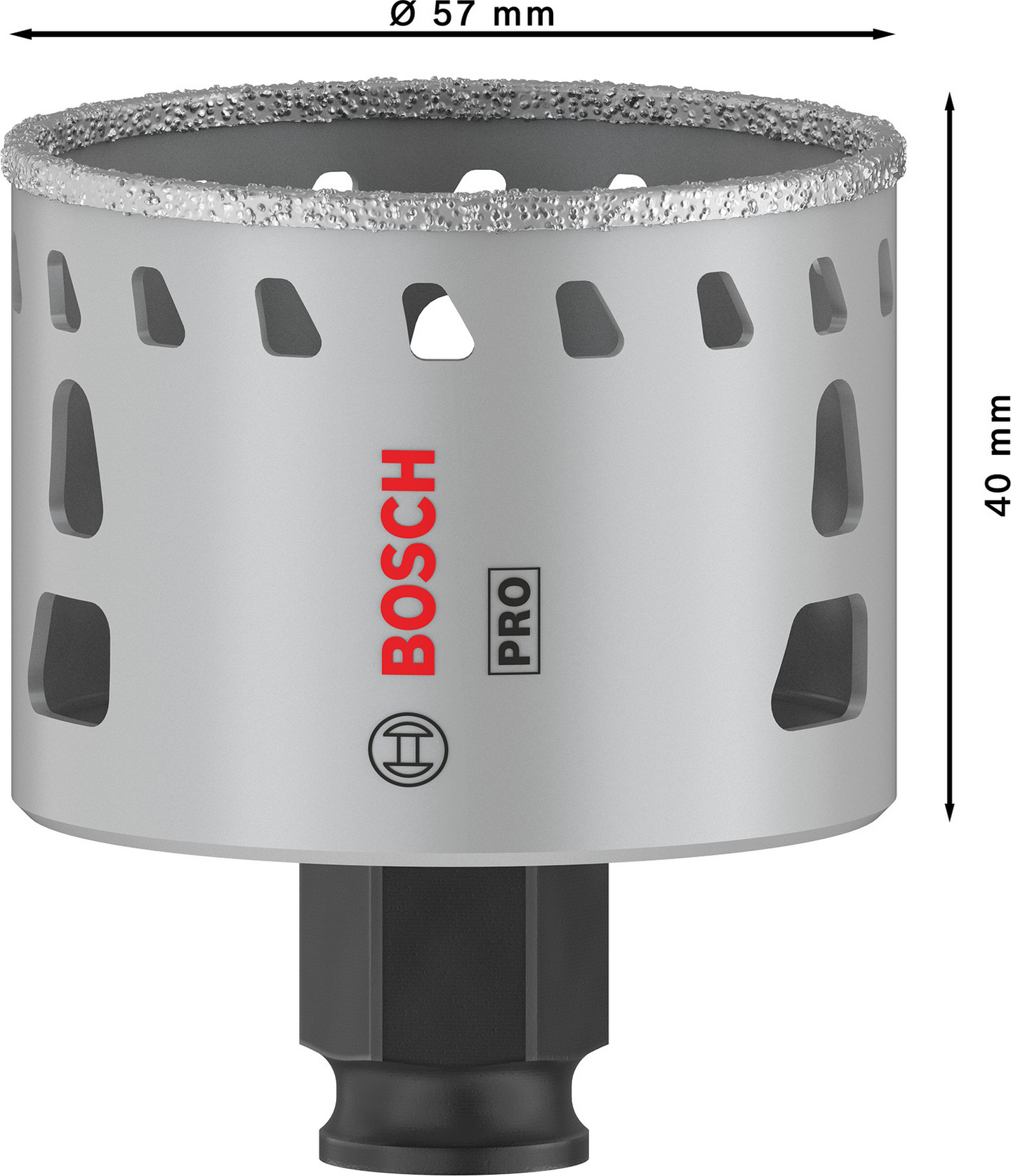 Reikäsaha Bosch PRO Tile PC Plus 57mm HS