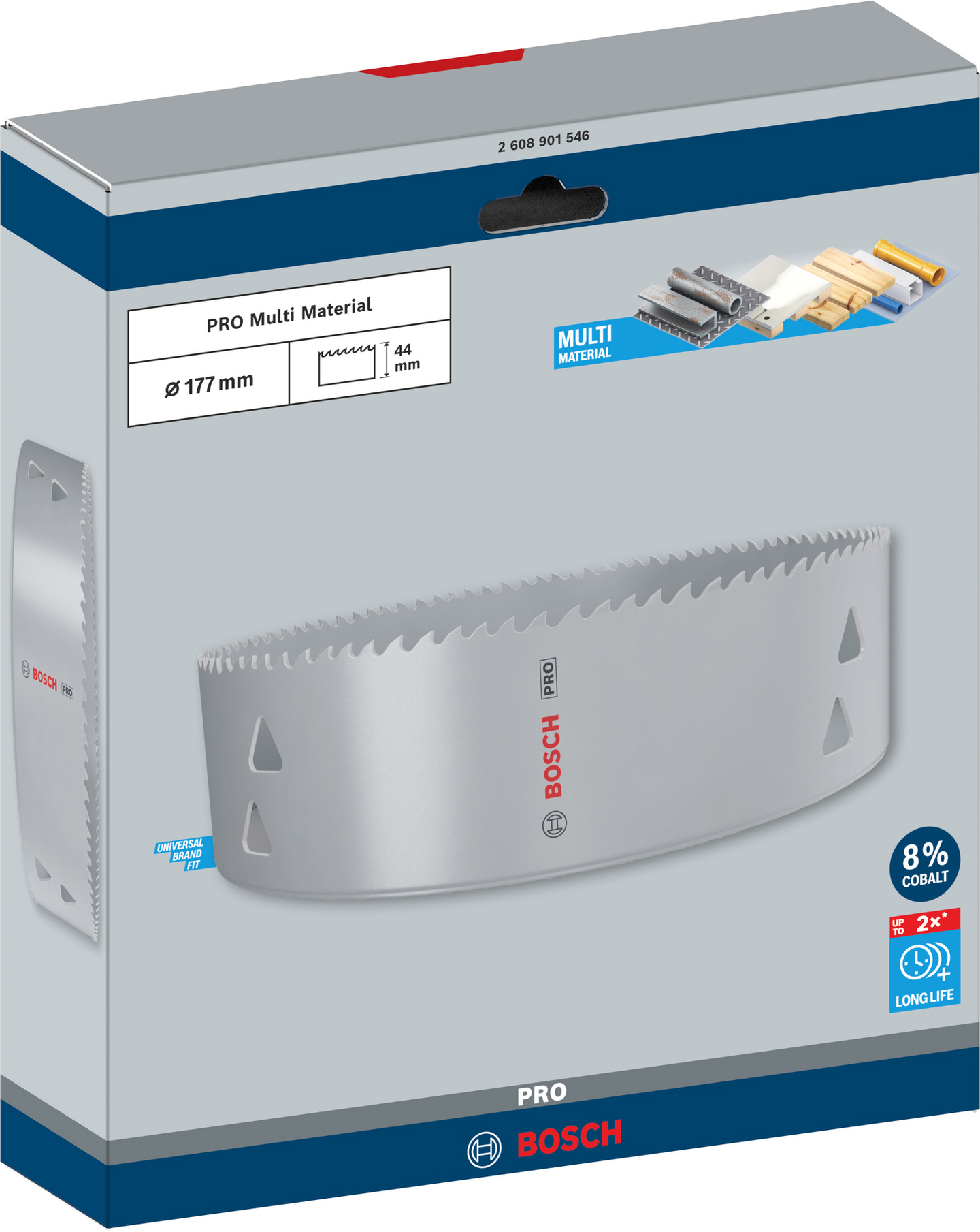 Reikäsaha Bosch PRO Multi Material 177mm kierteellinen