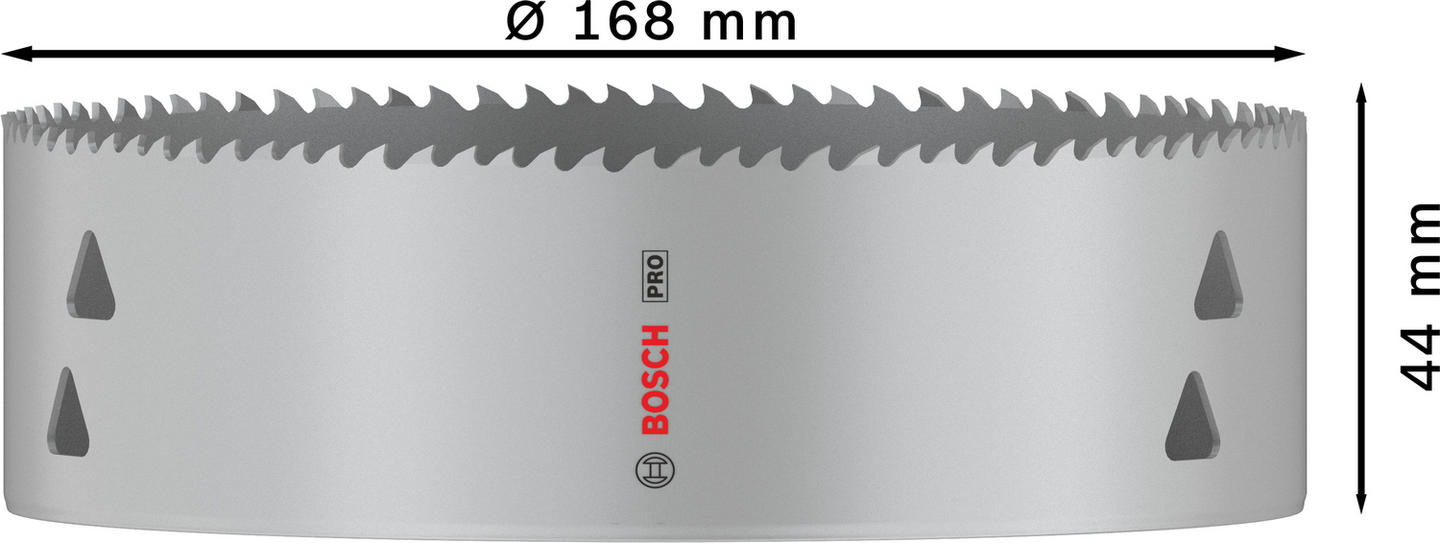 Reikäsaha Bosch PRO Multi Material 168mm kierteellinen