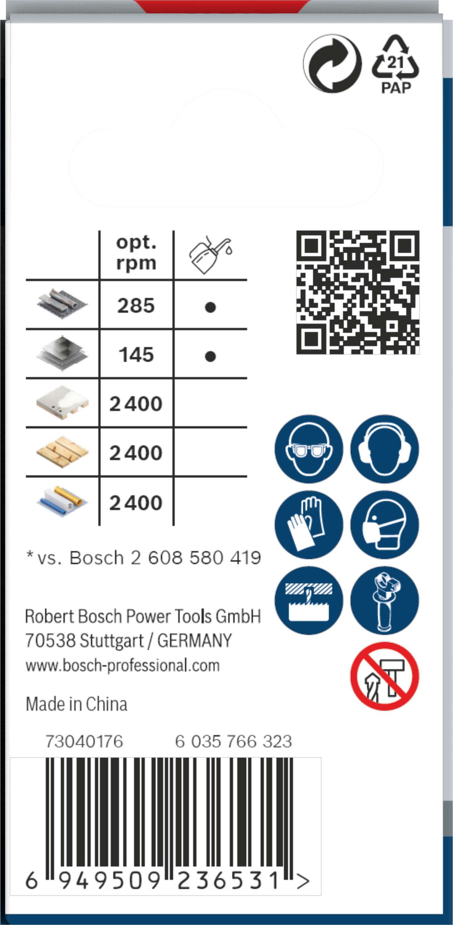 Reikäsaha Bosch PRO Multi Material 30mm kierteellinen