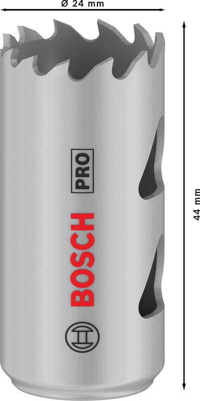 Reikäsaha Bosch PRO Multi Material 24mm kierteellinen