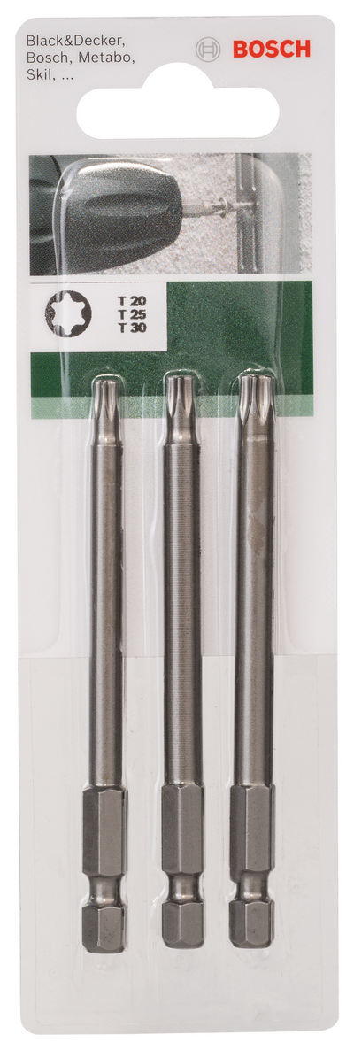 Ruuvikärkisarja Bosch TX20-30 89mm 3-osainen