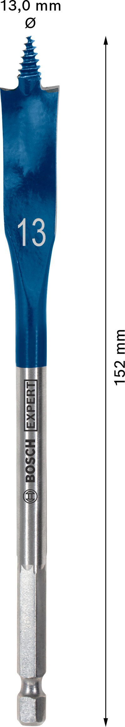 Lattapuuporanterä Bosch EXPERT Self Cut Speed 13x152mm