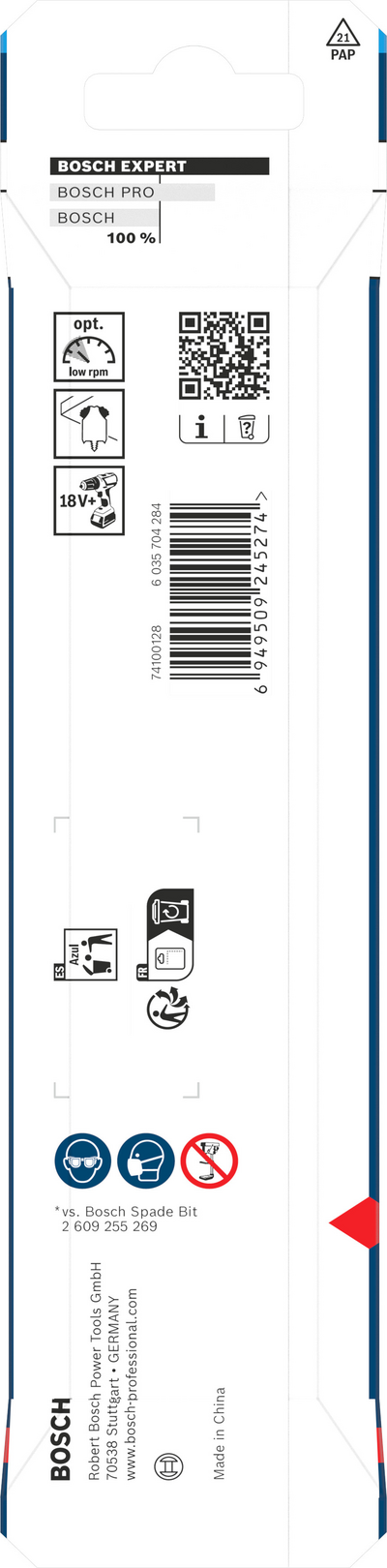 Lattapuuporanterä Bosch EXPERT Self Cut Speed 36x152mm