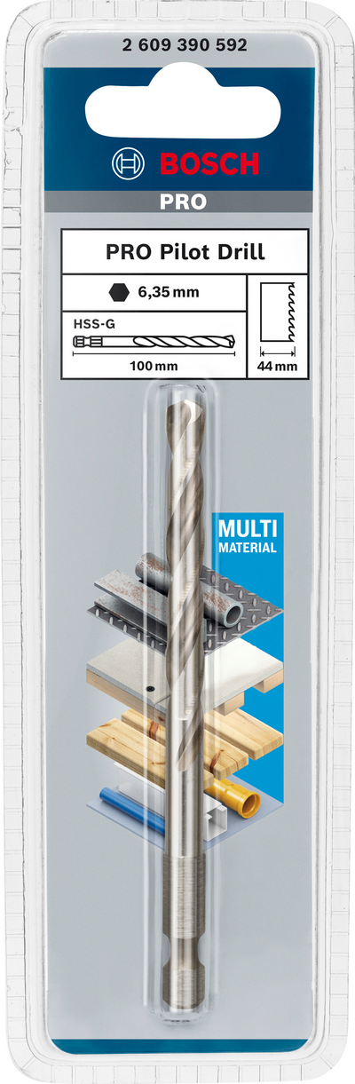 CENTRERINGSBORR BOSCH HSS-G 100MM