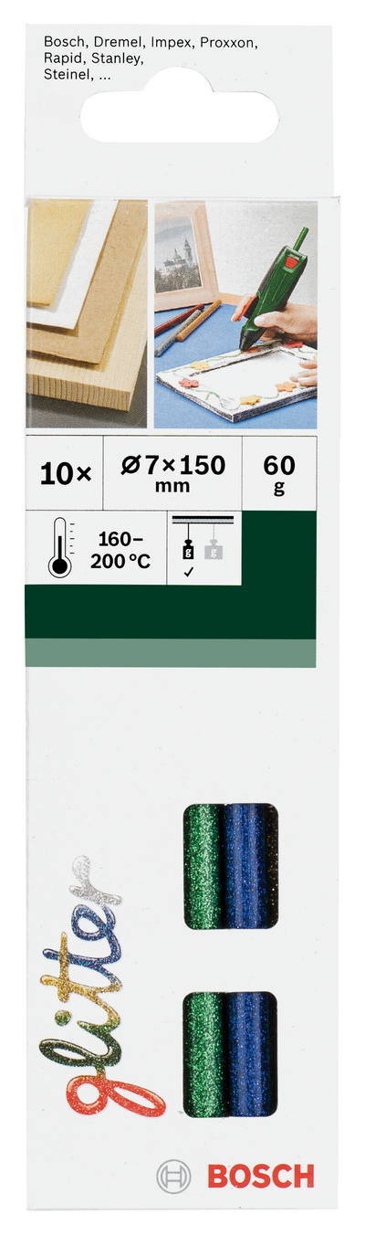 Liimapuikko Bosch pkp 7mm 10 kpl