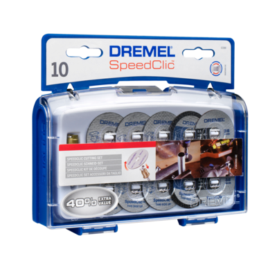 Katkaisusarja Dremel 10-osainen SpeedClic