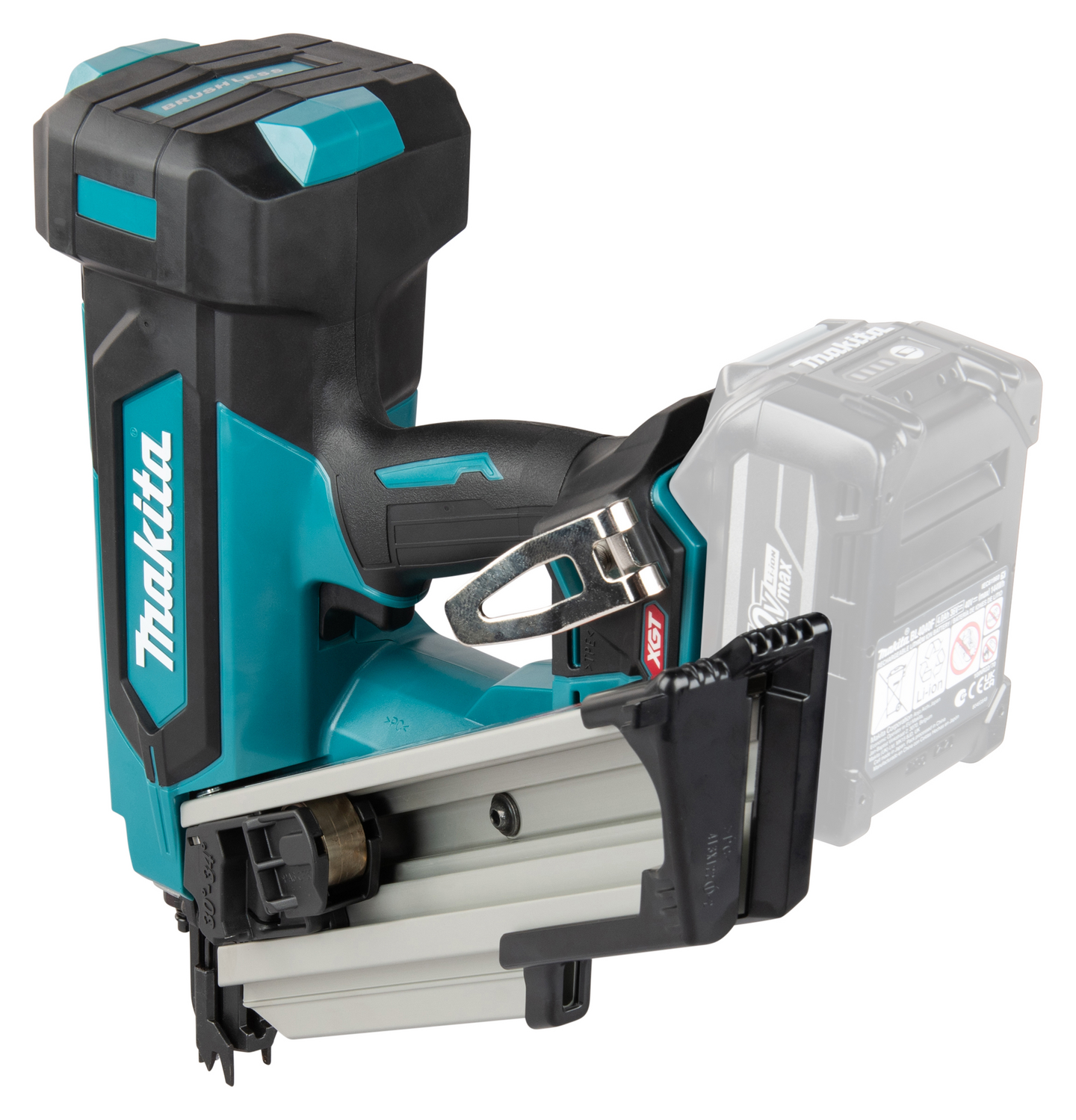 Runkonaulain Makita BN001GZ XGT 40V naulat 34° 50-90mm