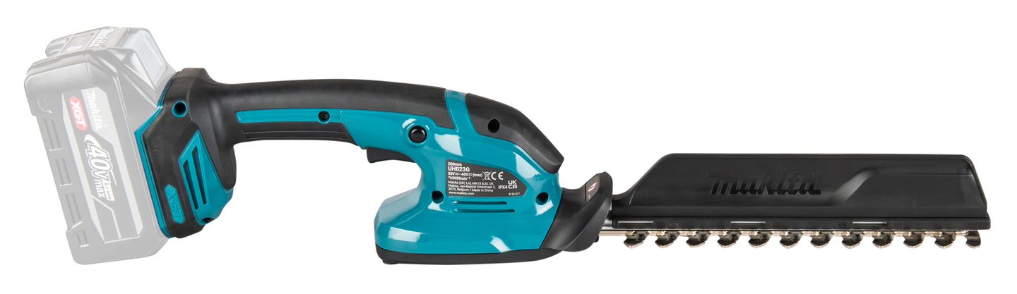 Akkupensasleikkuri Makita UH023GZ 40V XGT runkoversio