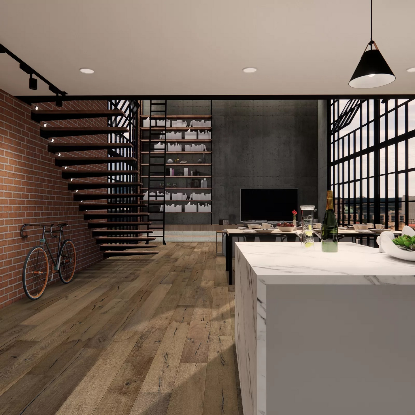 PARKETTGOLV NQD FLOORS OAK OLD BREWERY 2,, OAK OLD BREWERY 1900X190X14