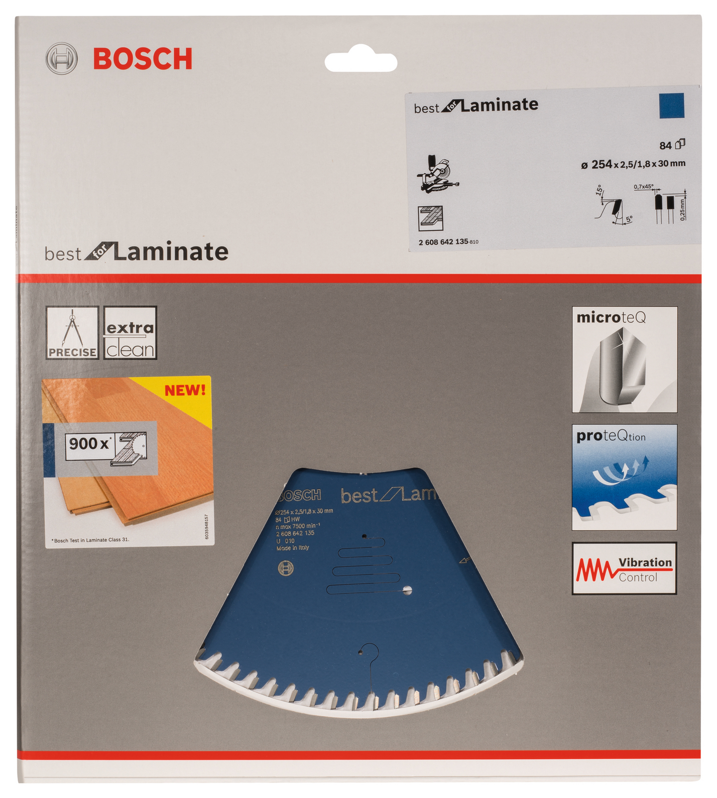 SÅGBLAD BOSCH BEST LAM 254X2,5X30 84, 4T