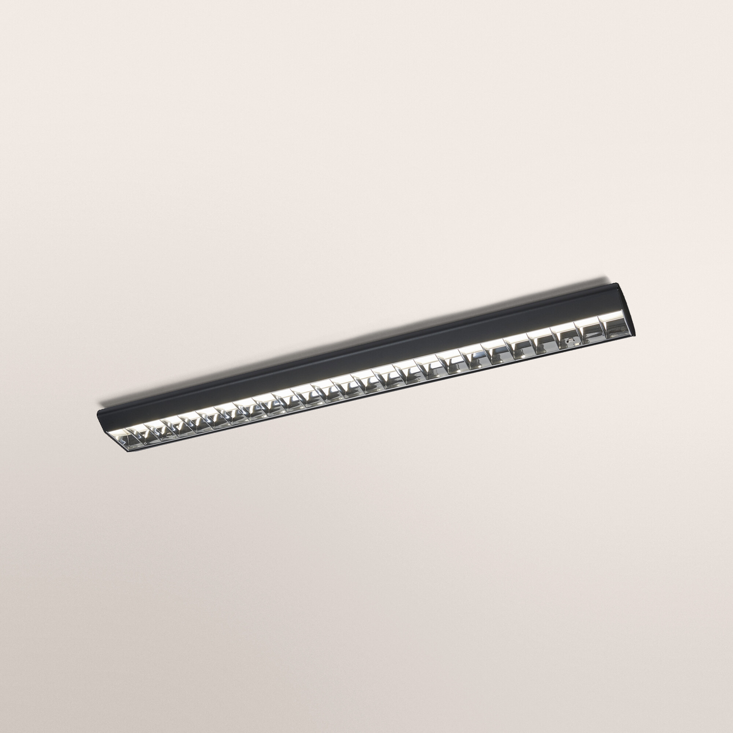 Kattovalaisin OSRAM Office Grid Curve 4000lm 4000K DIM musta
