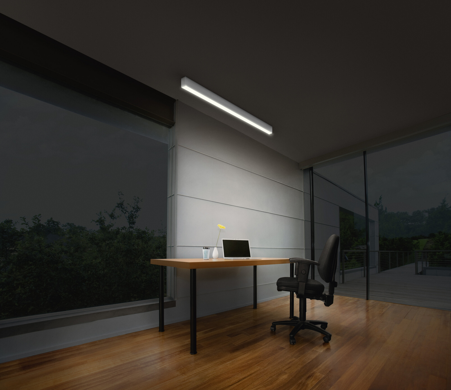 Kattovalaisin OSRAM Office Line Cuboid 30W 3500lm 4000K DIM valkoinen