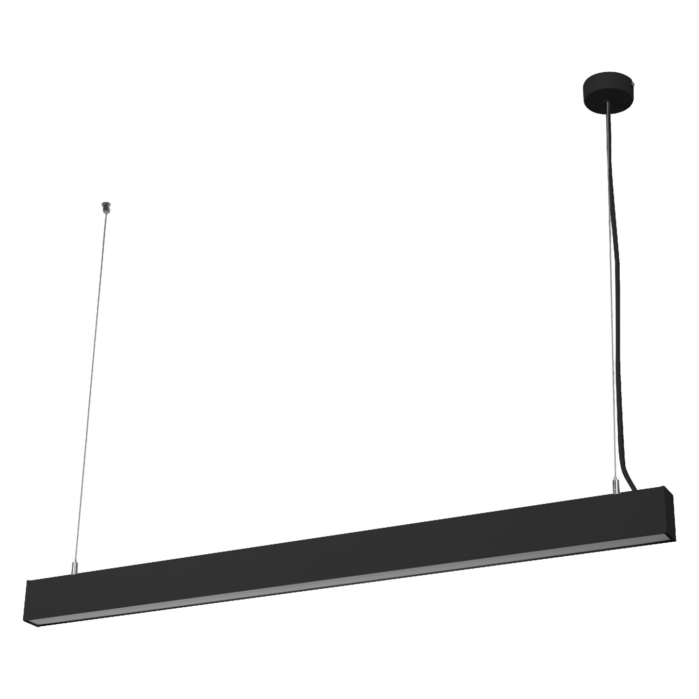 Riippuvalaisin OSRAM Office Line Cuboid 42W 4400lm 4000K DIM musta