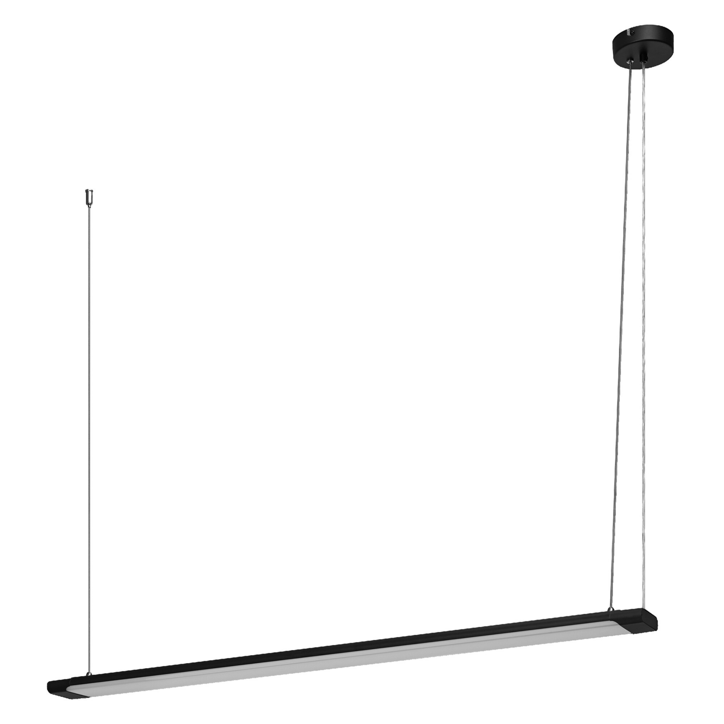 Riippuvalaisin OSRAM Office Line Slab 1200mm 40W 4100lm 4000K DIM musta