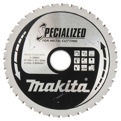 Pyörösahanterä Makita Specialized 185x30x1,25mm Z36
