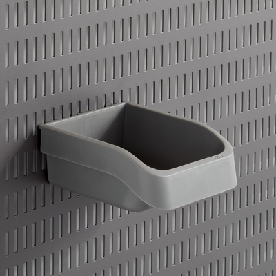 Säilytyslaatikko pientavaroille Elfa Garage+ mattegrey 4700115