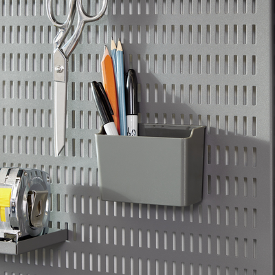 Korkea säilytyslaatikko säilytystauluun Elfa Garage+ mattegrey 4700126
