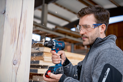 SKRUVDRAGARE BOSCH GSR 18V-90C 2X4AH PC L-BOXX