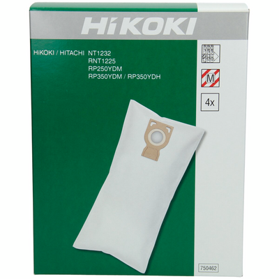 DAMMPÅSE SYNTET M-KLASS 4ST HIKOKI PASSAR TILL RP250/350YD