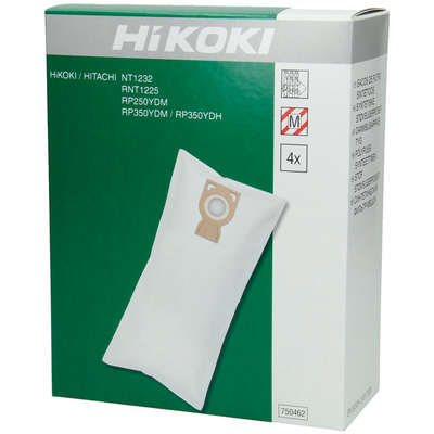 DAMMPÅSE SYNTET M-KLASS 4ST HIKOKI PASSAR TILL RP250/350YD
