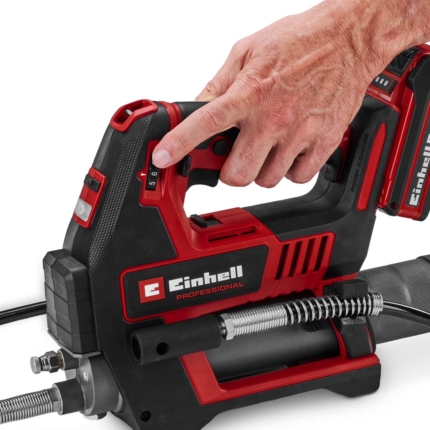 Akkurasvaprässi Einhell Professional TP-GR 18/690 Li-Solo