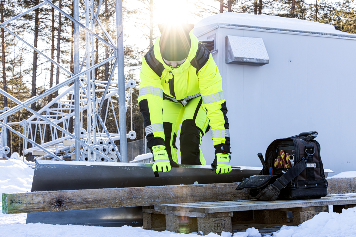 Synteettiset käsineet Tegera Pro 9135