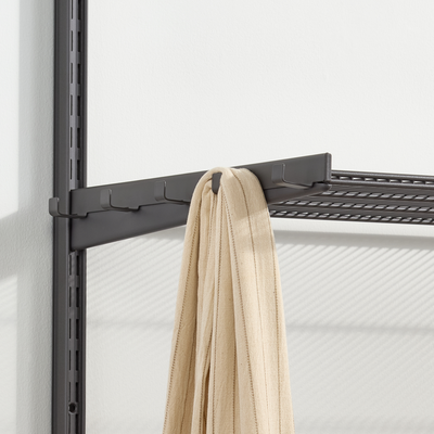 Koukkulista Elfa kannattimeen 5 koukkua mattegrey 417651
