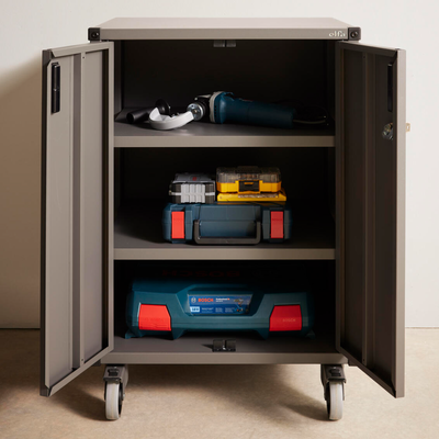 Hylly alakaappiin Elfa Garage+ mattegrey 4700105