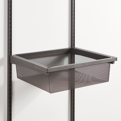 Mesh-kori Elfa Garage+ 580x527x182mm mattegrey 4400058