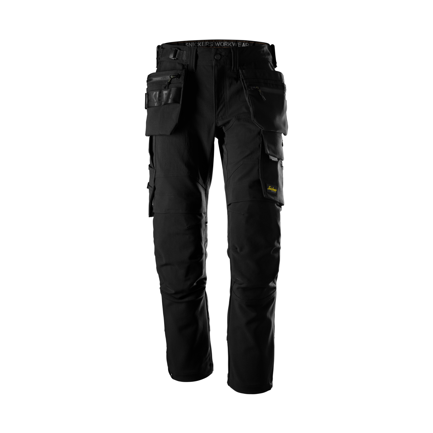 Housut Snickers stretch slim 6220-0404 musta koko 154