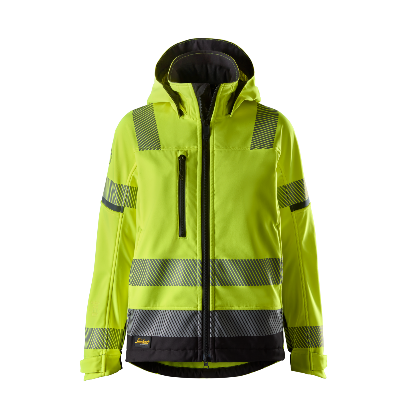 Takki Snickers naisten Hi-Vis 1273-6604 keltainen koko S