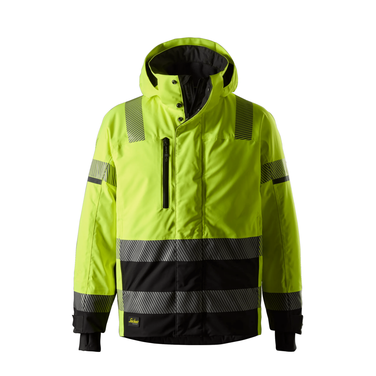 Talvitakki Snickers stretch Hi-Vis 1139-6604 keltainen koko S