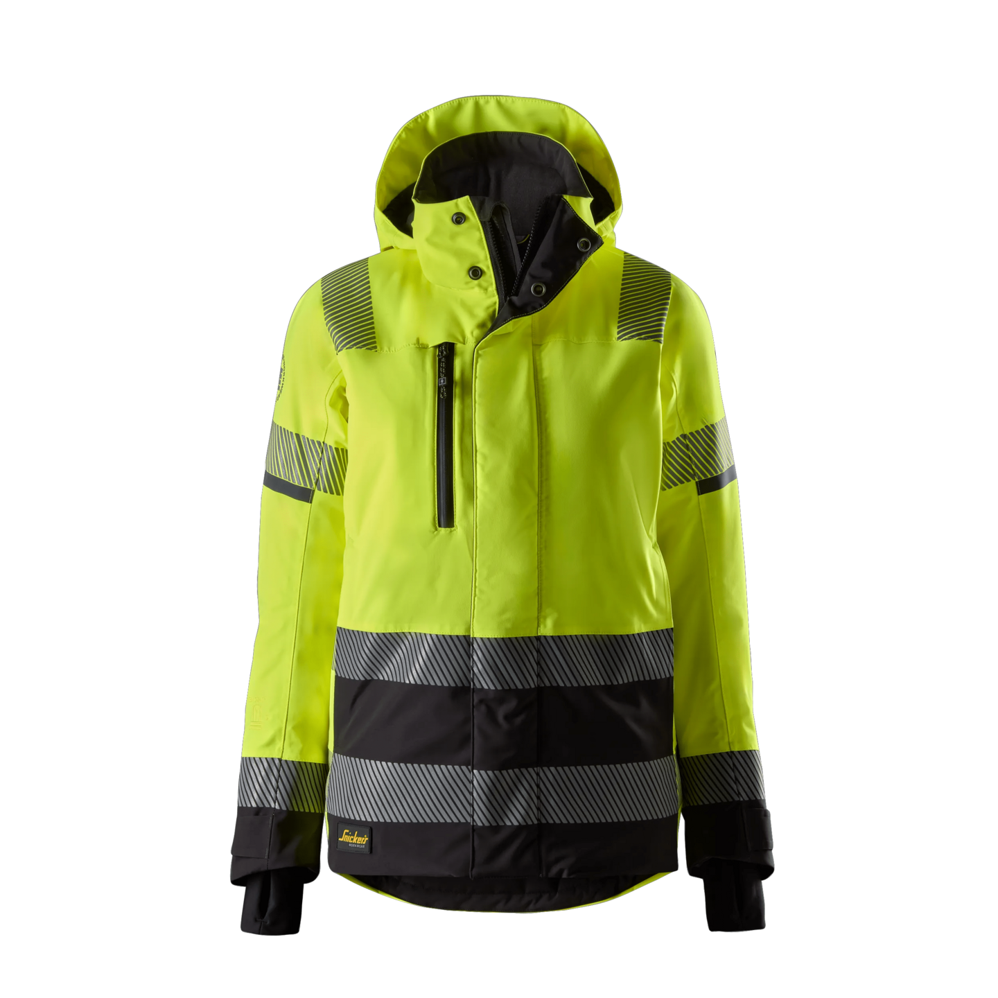 Talvitakki Snickers stretch naisten Hi-Vis 1179-6604 keltainen koko XXL