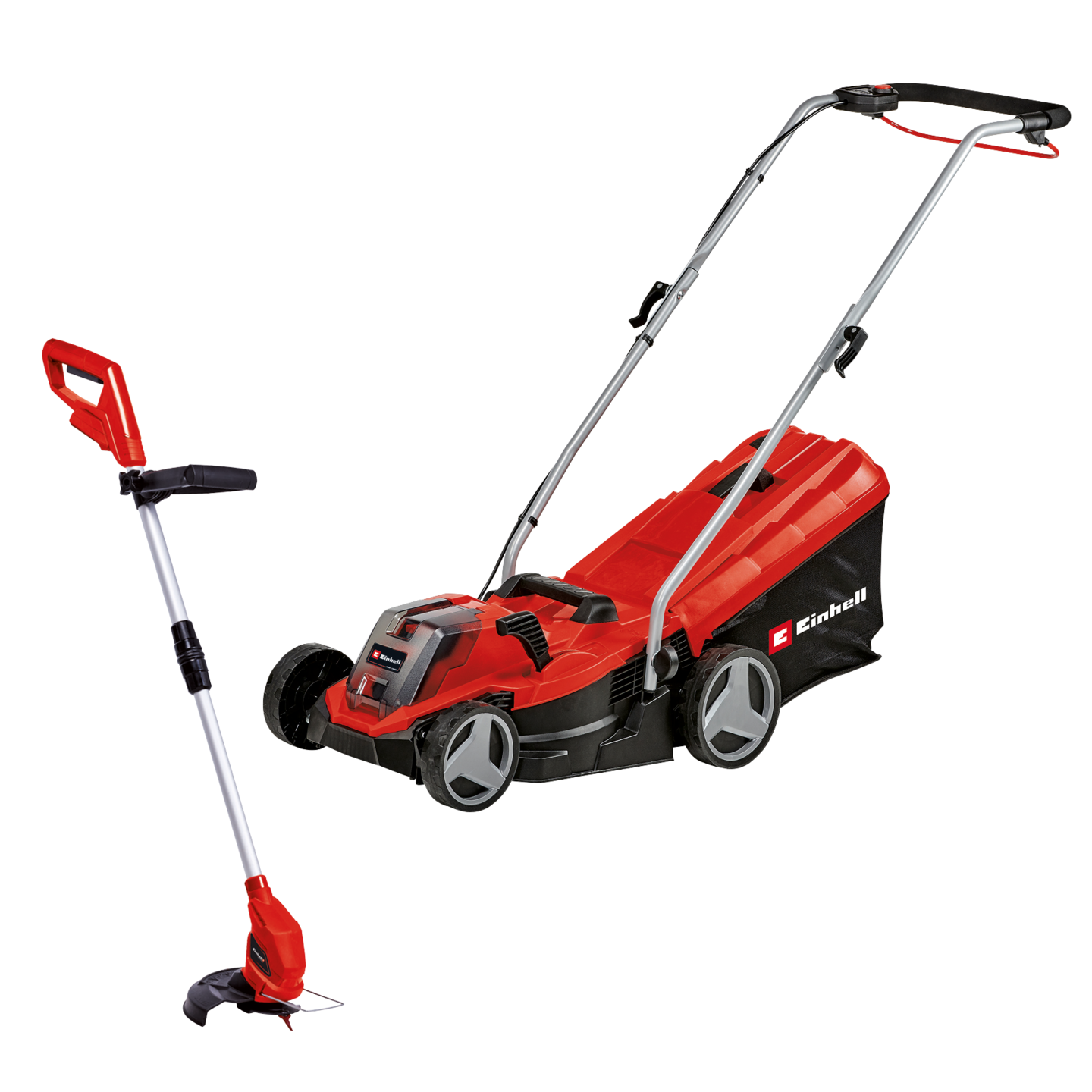 Akkuruohonleikkurisetti Einhell GE-CM 18/33 Li Set 4,0Ah