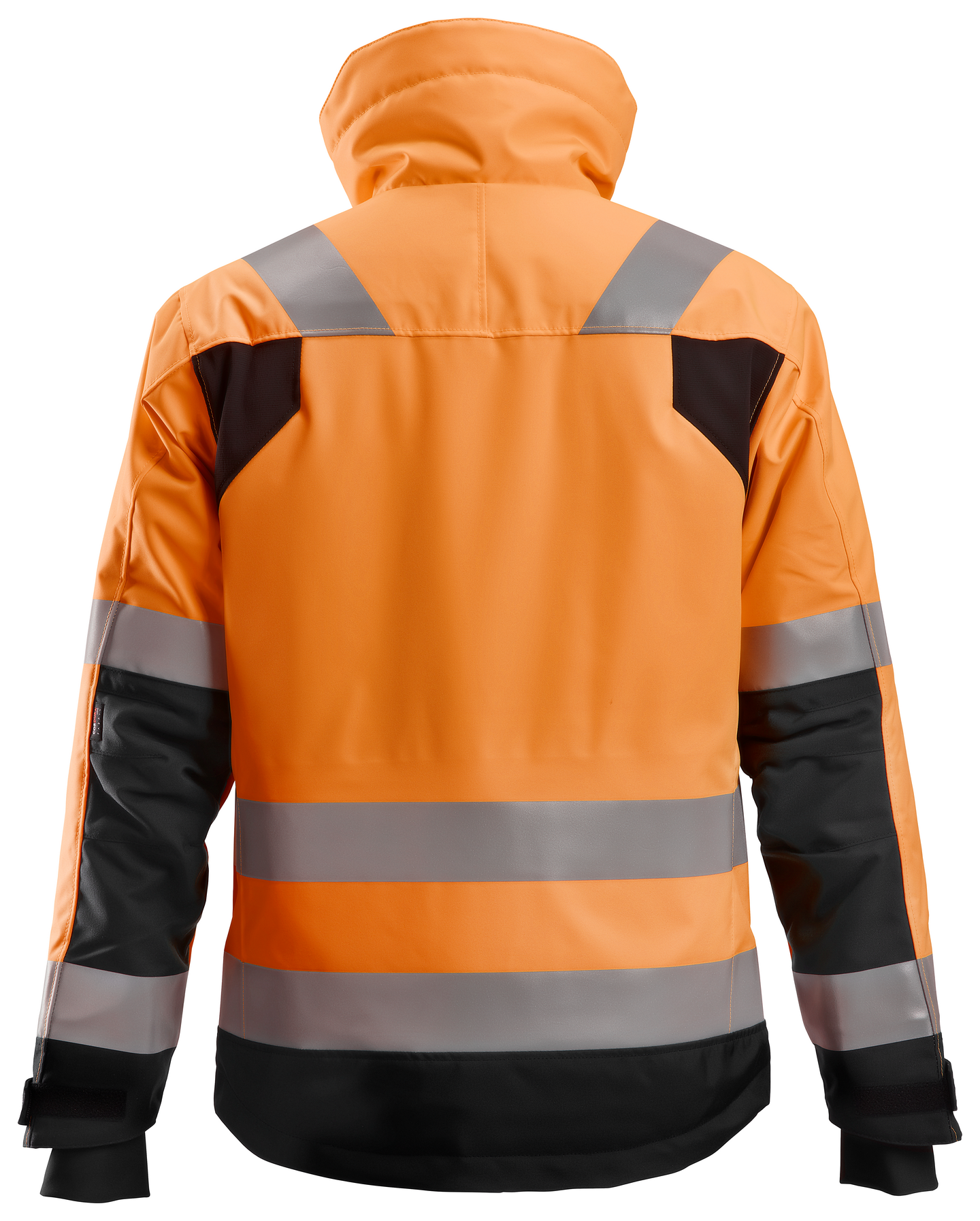 FODRAD SNICKERS WORKWEAR JACKA 37.5 HV KL3, ORANGE/SVART STL XS